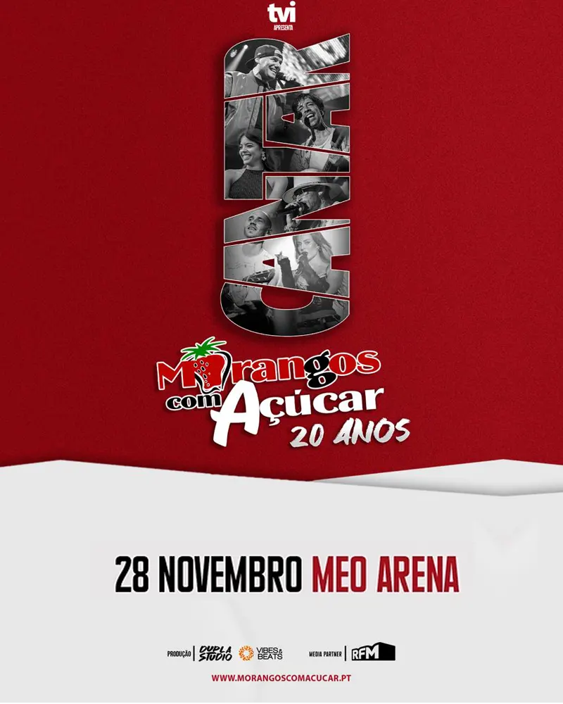 Morango com Açucar 20 anos