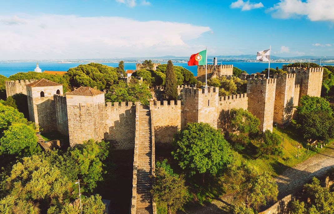 Castelo de São Jorge - Vista de Lisboa Vista panorâmica de Lisboa
