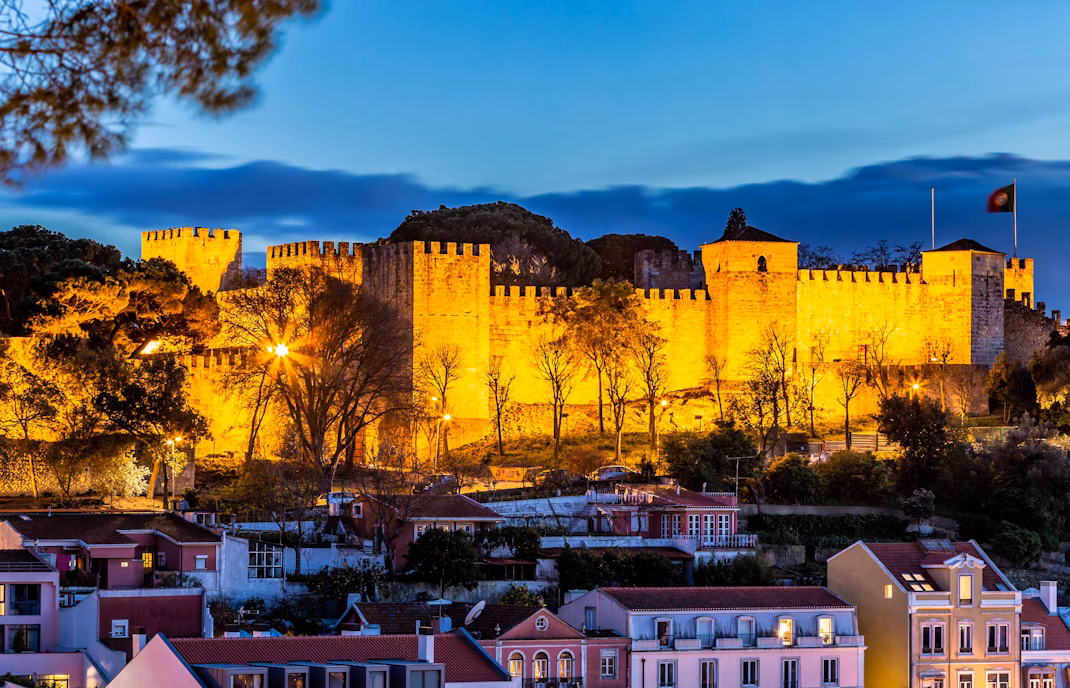 Castelo de São Jorge - Vista de Lisboa Vista panorâmica de Lisboa