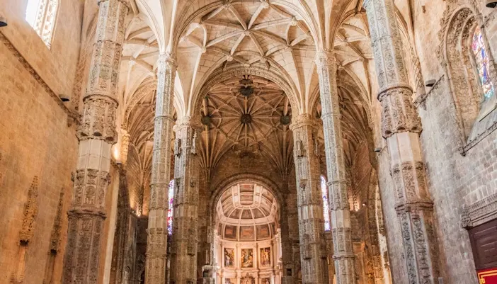 Mosteiro dos Jerónimos - Interior da Igreja Interior da Igreja de Santa Maria