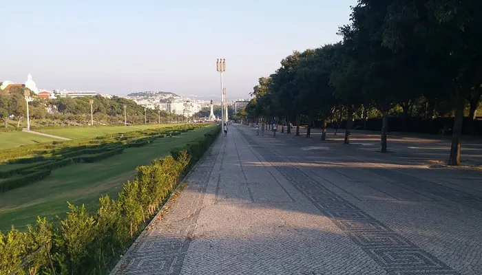 Parque Eduardo VII Vista ao parque