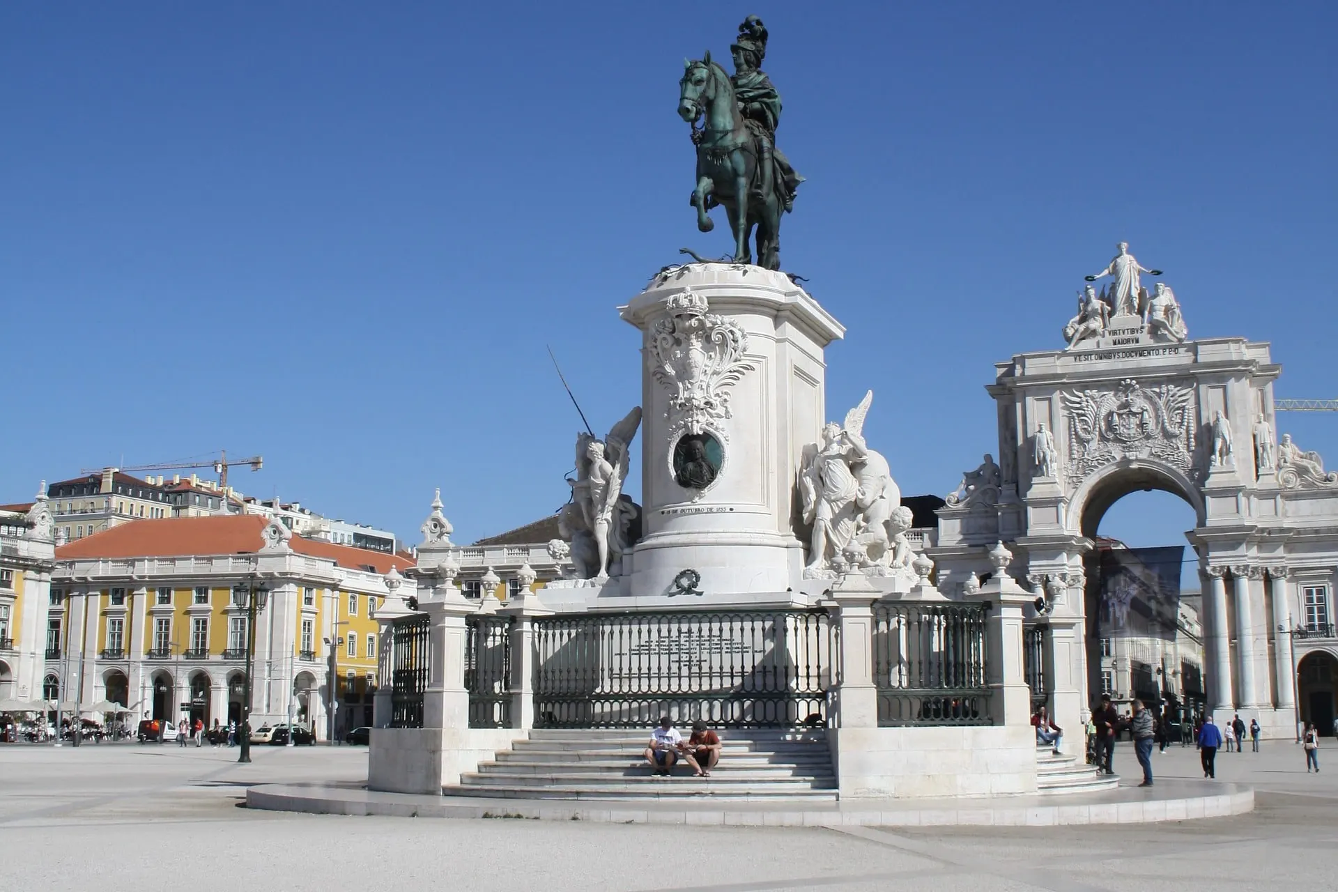 Praça do Comércio - Vista Noturna Vista noturna da praça