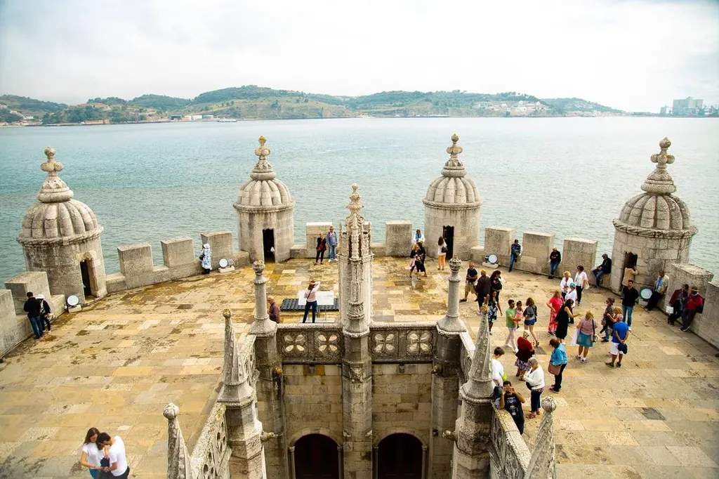 Torre de Belém - Vista do Rio Vista panorâmica do Tejo